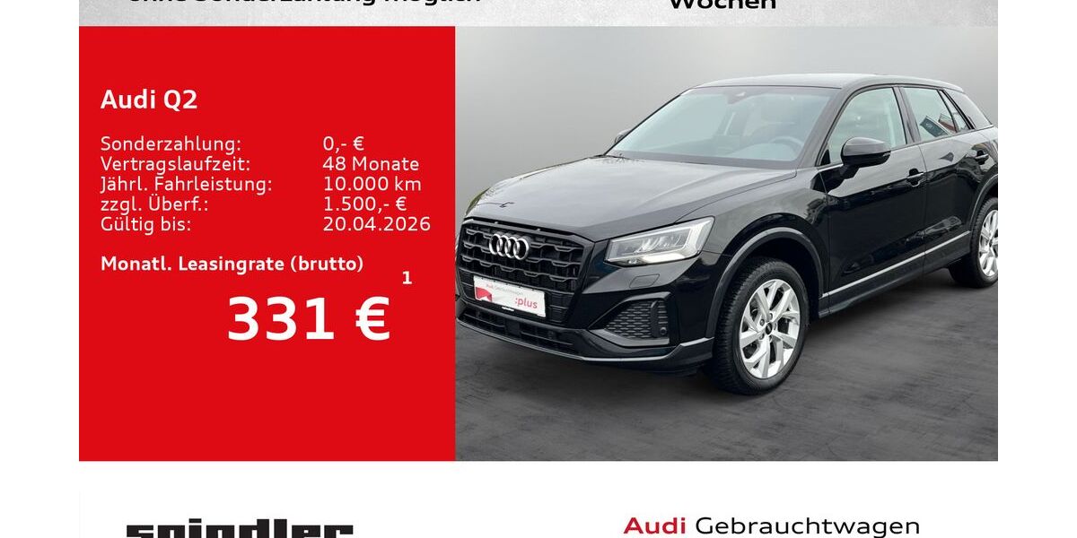 Audi Q2 29.000 km 34.580 &euro; Kitzingen 97318