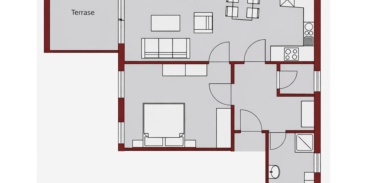 Helle 2 Zimmer-Wohnung mit Terrasse im Herzen der Volkacher Altstadt 2 zimmer
