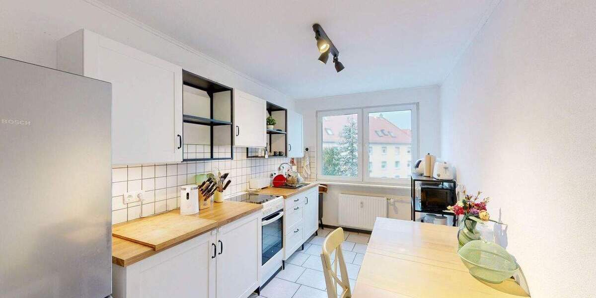 Etagenwohnung Würzburg Frauenland - 2 Zimmer, 57 m&sup2;, 270.000&euro; | Angebot:26016144