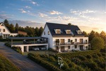 Ganze Etage, Balkonterrassenwohnung - 4,5 Zimmer - Neubau mit 5 Wohneinheiten, hier WE 5 - Dachgeschoßwohnung Höchberg | Angebot:26143368