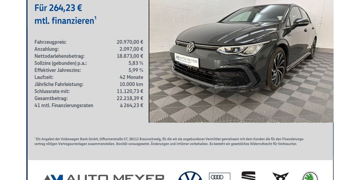 VW Golf 96.750 km 20.970 &euro; Ochsenfurt 97199
