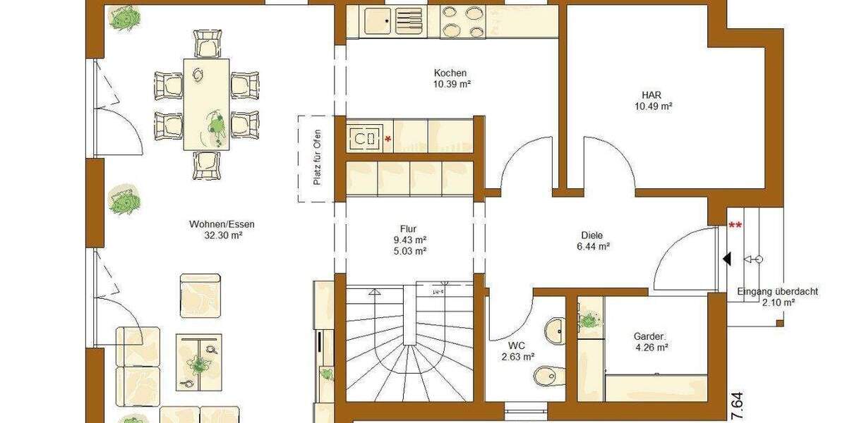 Einfamilienhaus Ochsenfurt Zeubelried - 4 Zimmer, 142 m&sup2;, 472.238&euro; | Angebot:25677628