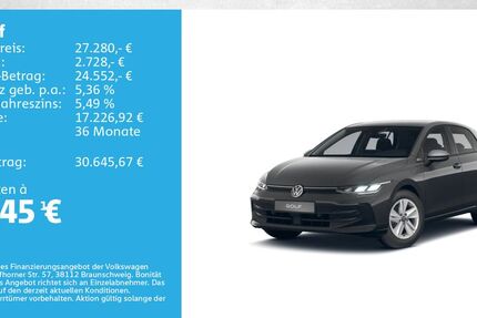 VW Golf 20.500 km 26.580 &euro; Würzburg 97076