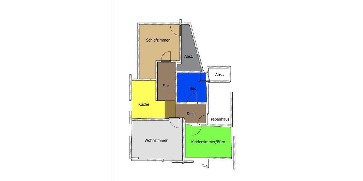 Dachgeschoßwohnung Arnstein - 3 Zimmer, 102 m&sup2;, 680&euro; | Angebot:26577626