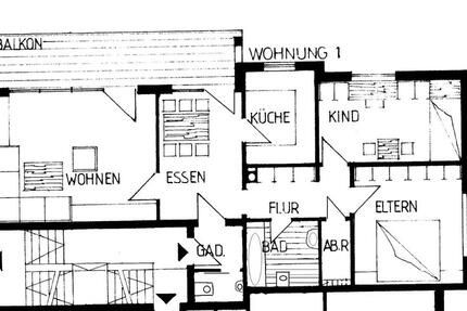 Wohnung Würzburg Heuchelhof - 3.5 Zimmer, 81 m&sup2;, 899&euro; | Angebot:25284807