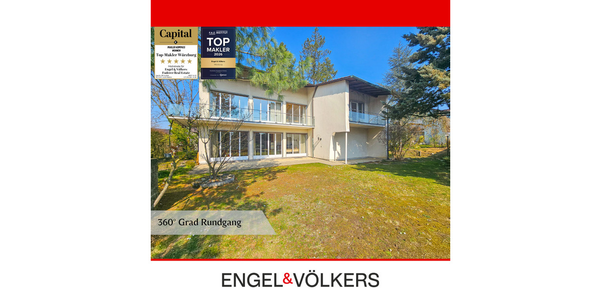 Einfamilienhaus Würzburg Frauenland - 6 Zimmer, 269 m&sup2;, 1.090.000&euro; | Angebot:26657630