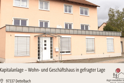 Haus Dettelbach - 1 Zimmer, 316 m&sup2;, 500.000&euro; | Angebot:26796849