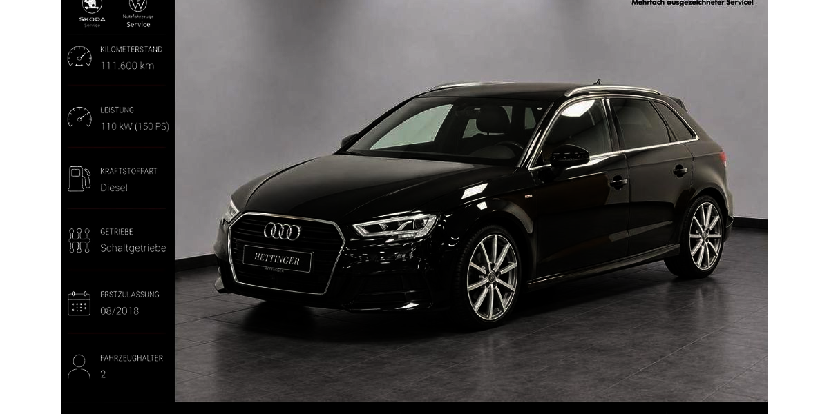 Audi A3 111.600 km 18.800 &euro; Marktheidenfeld 97828