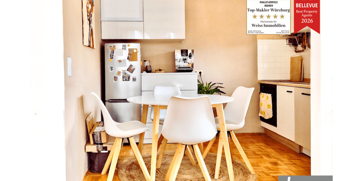Etagenwohnung Würzburg Versbach - 2 Zimmer, 44 m&sup2;, 169.500&euro; | Angebot:26572621