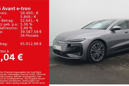 Audi A6 e-tron 5.000 km 58.490 &euro; Würzburg 97076