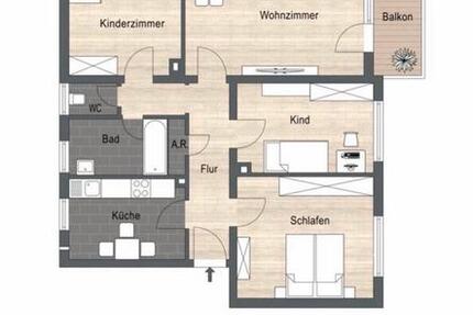 Wohnung Erlenbach bei Marktheidenfeld - 4 Zimmer, 95 m&sup2;, 239.000&euro; | Angebot:25046100