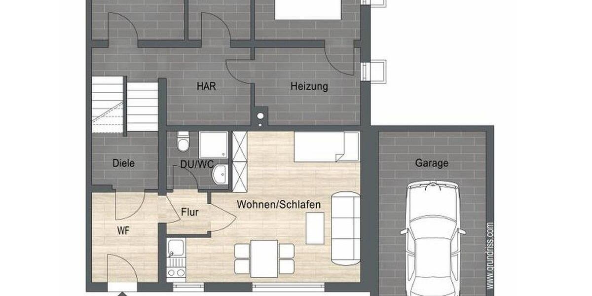 Doppelhaushälfte Zell am Main - 5 Zimmer, 151 m&sup2;, 379.000&euro; | Angebot:26957747
