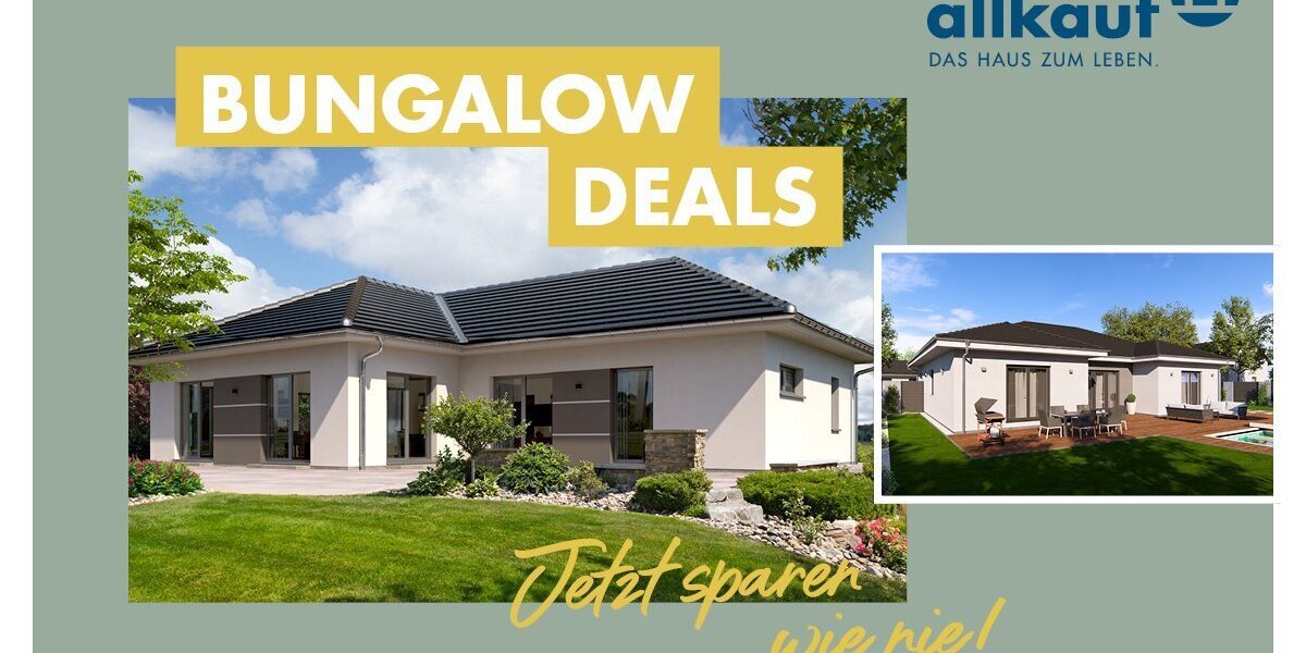 Inklusive Grundstück - Inklusive freie Planung - Auf Wunsch bezugsfertig - Fragen Sie nach der KfW40 QNG-Ausführung - Rufen Sie uns gerne an ! - Bungalow Marktbreit | Angebot:27455929