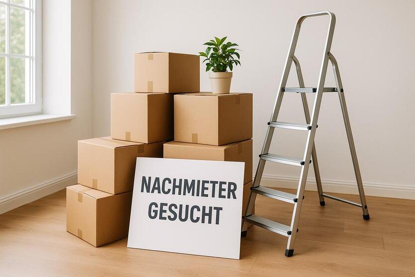 Teilmöblierte 4- Zimmer Wohnung zu vermieten!