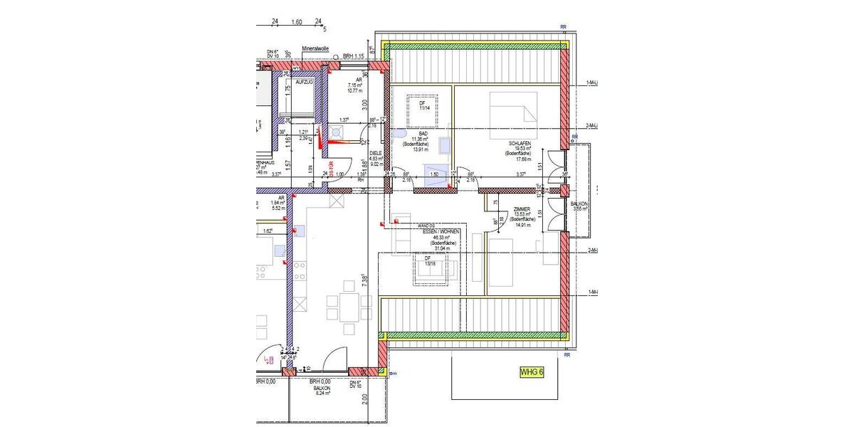 Dachgeschoßwohnung Tauberbischofsheim - 3 Zimmer, 95 m&sup2;, 890&euro; | Angebot:26608691