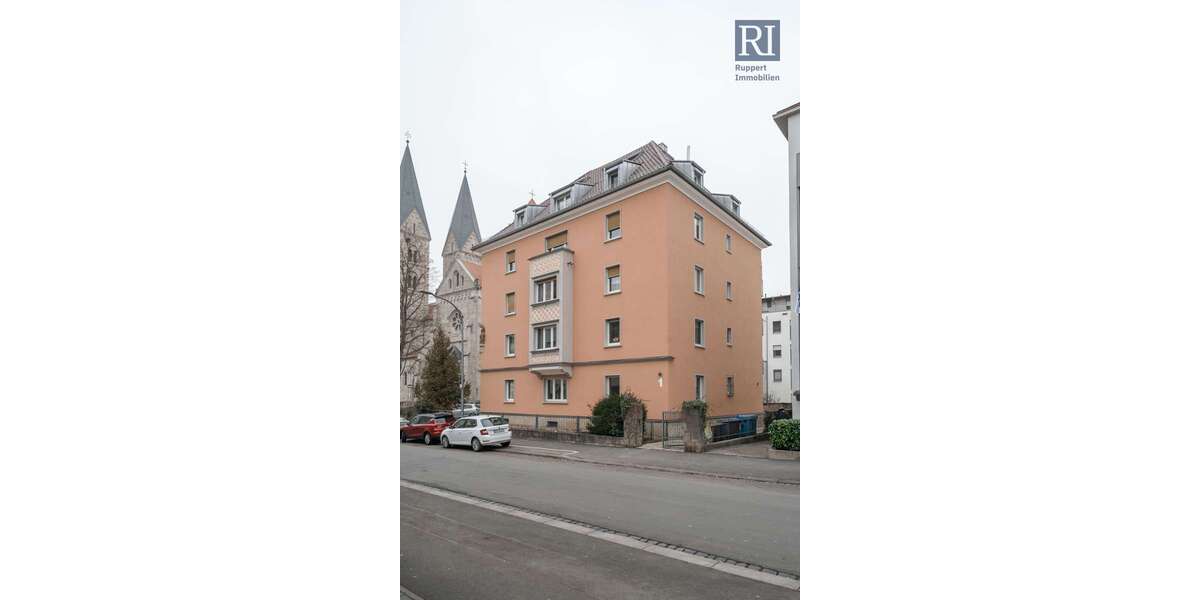 Etagenwohnung Würzburg Sanderau - 3 Zimmer, 94 m&sup2;, 449.000&euro; | Angebot:25148670