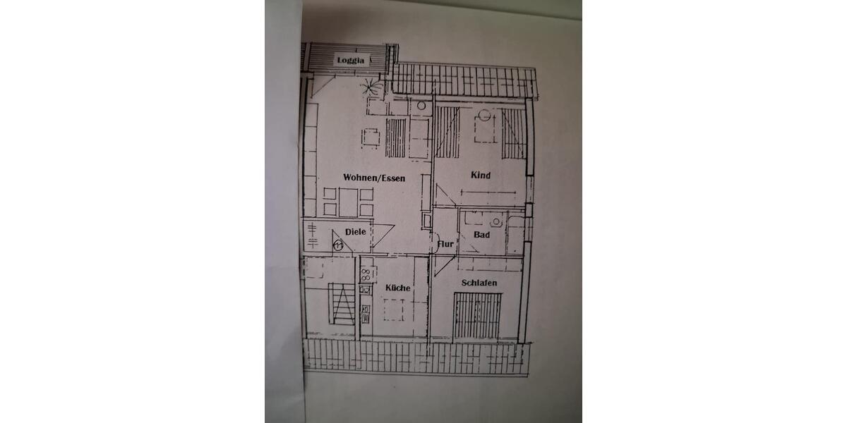 Dachgeschoßwohnung Arnstein - 3 Zimmer, 72 m&sup2;, 550&euro; | Angebot:26063242
