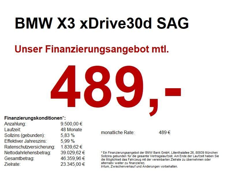 BMW X3 75.011 km 46.690 € Marktsteft 97342