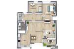 Etagenwohnung Volkach - 3 Zimmer, 106 m&sup2;, 1.000&euro; | Angebot:25821449