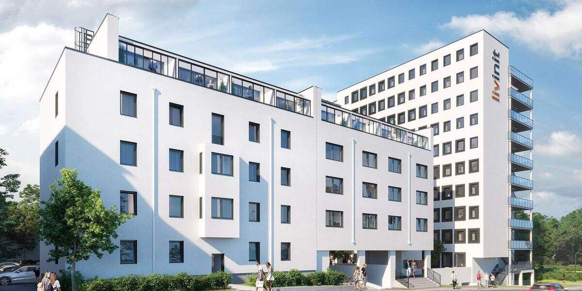 Etagenwohnung Würzburg Grombühl - 2 Zimmer, 59 m&sup2;, 349.900&euro; | Angebot:25667370