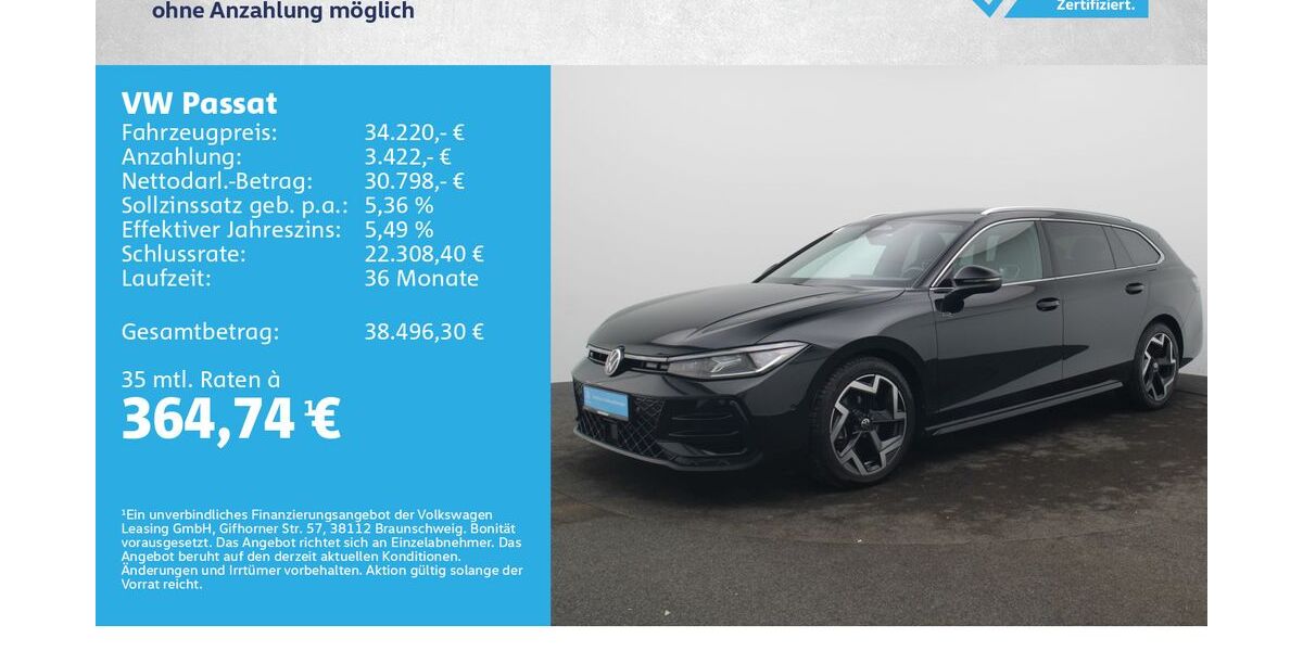 VW Passat 49.500 km 33.980 &euro; Würzburg 97076