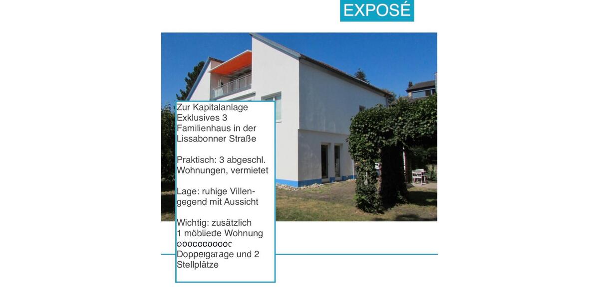 Exklusives Mehrfamilien-Haus mit Parkgrundstück 10 zimmer