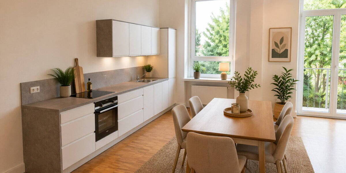 Etagenwohnung Würzburg Zellerau - 4 Zimmer, 124 m&sup2;, 1.630&euro; | Angebot:26290130