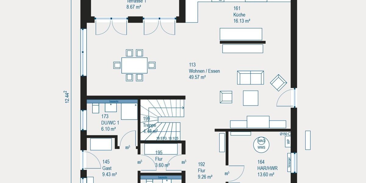 Inklusive Grundstück und freie Planung - KfW40-QNG möglich - Rufen Sie uns gerne an ! - Villa Kitzingen Sickershausen | Angebot:27312090