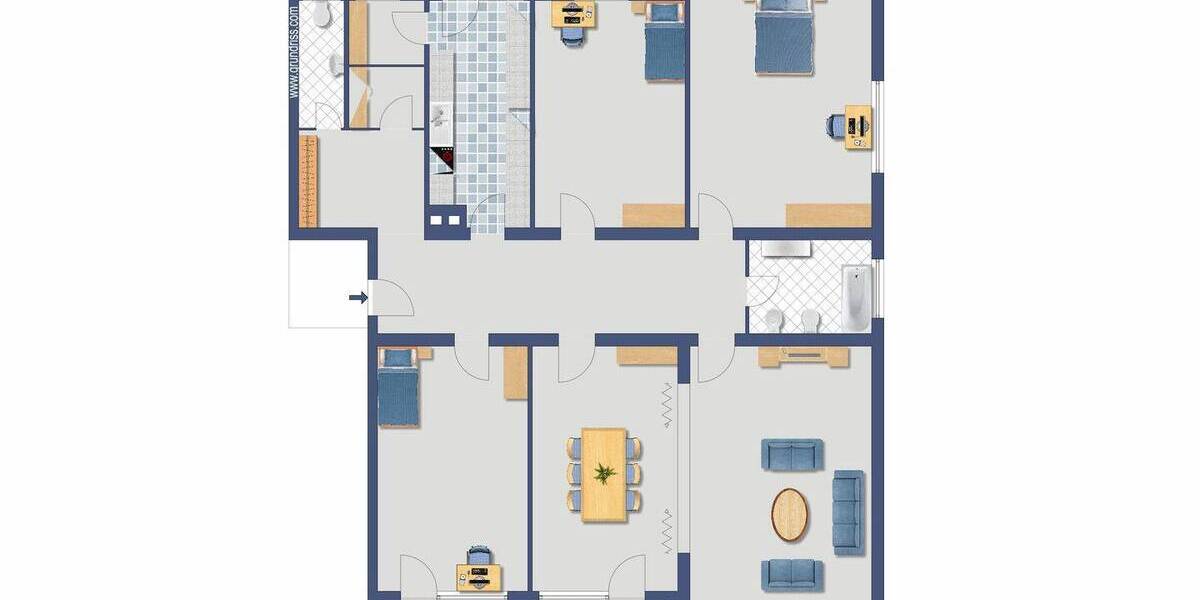 Etagenwohnung Würzburg Altstadt - 5 Zimmer, 750.000&euro; | Angebot:25971228