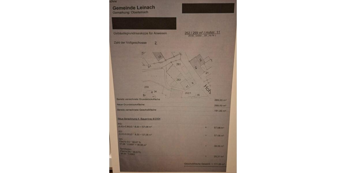 Einfamilienhaus Leinach - 1 Zimmer, 120 m&sup2;, 365.000&euro; | Angebot:27120926
