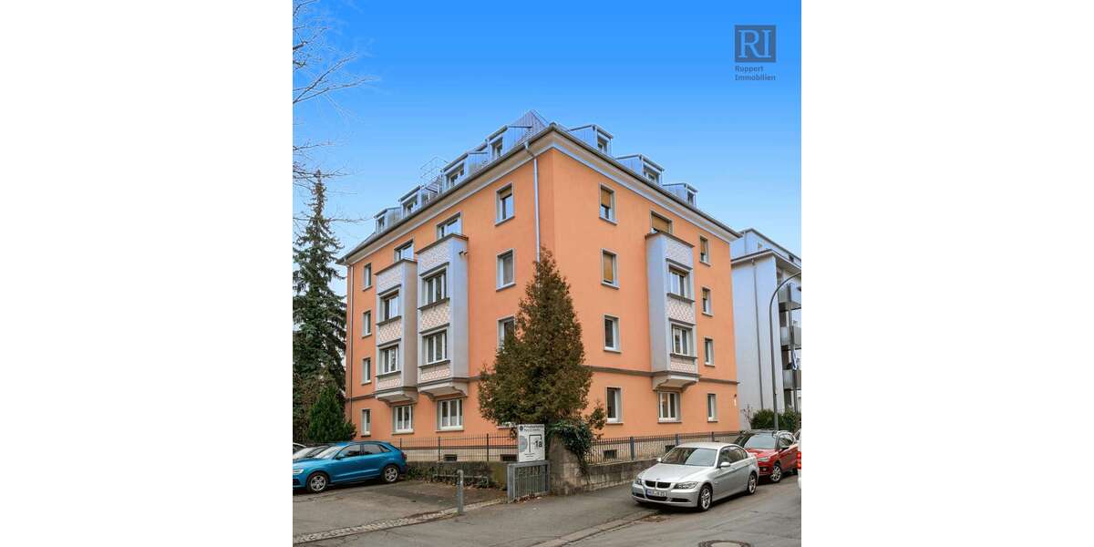 Etagenwohnung Würzburg Sanderau - 3 Zimmer, 94 m&sup2;, 385.000&euro; | Angebot:27003526