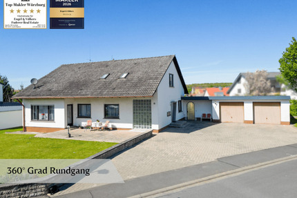 Haus Kirchheim Gaubüttelbrunn - 5 Zimmer, 184 m&sup2;, 360.000&euro; | Angebot:26767865