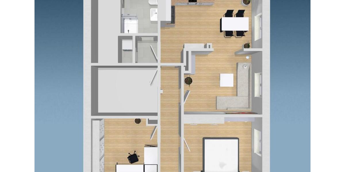 Erdgeschoßwohnung Werneck - 3 Zimmer, 85 m&sup2;, 1.100&euro; | Angebot:24370156