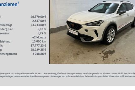 Cupra Formentor 23.500 km 26.370 &euro; Ochsenfurt 97199