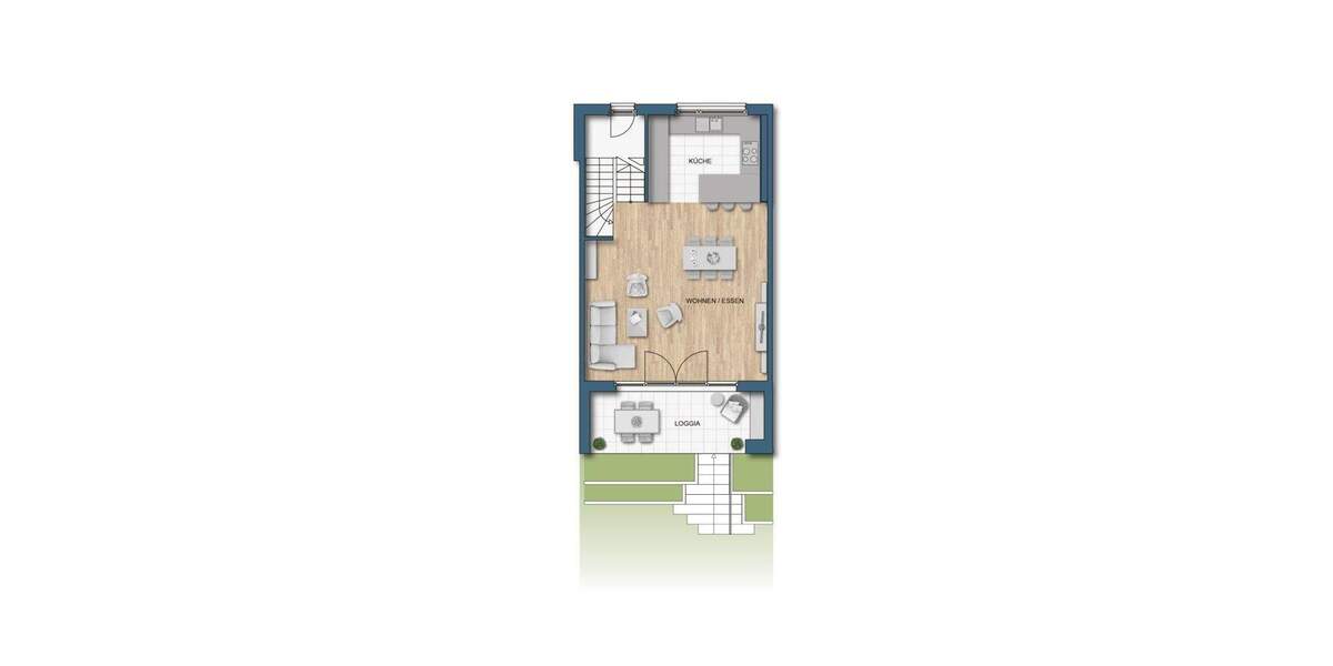 Reihenmittelhaus Würzburg Frauenland - 5 Zimmer, 158 m&sup2;, 931.900&euro; | Angebot:25896652