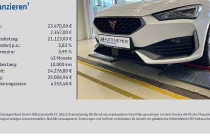 Cupra Leon 101.658 km 23.470 &euro; Ochsenfurt 97199