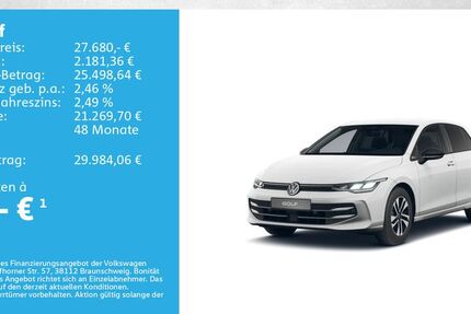 VW Golf 6.000 km 27.680 &euro; Kitzingen 97318