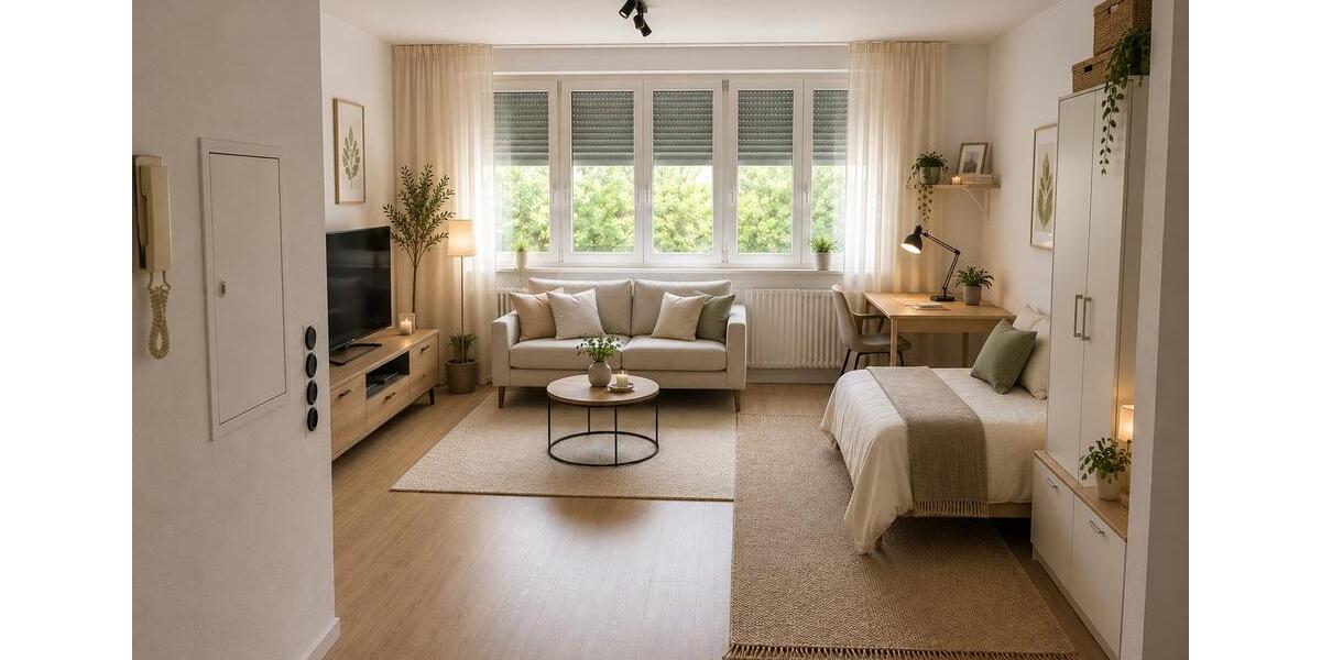 Erdgeschoßwohnung Würzburg Heuchelhof - 1 Zimmer, 30 m&sup2;, 120.000&euro; | Angebot:27168439