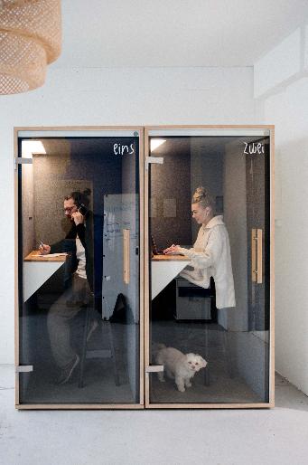 Arbeitsplätze im Coworkingspace flexibel Mietbar - All-in-Miete