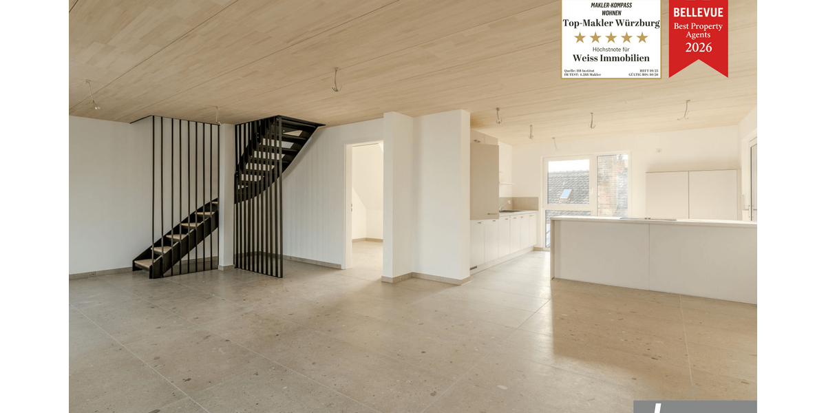 Wohnung zum Mieten in Würzburg 4.158 € 154 m² 4 zimmer